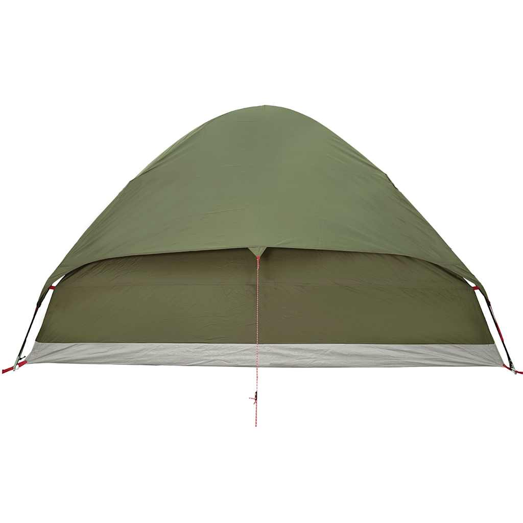 vidaXL Camping Tent Dome 2-Person Olive Green Waterproof