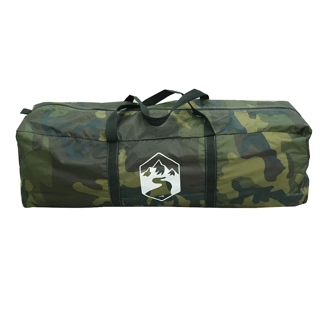 Camping Tent Dome 4-Person Camouflage Waterproof