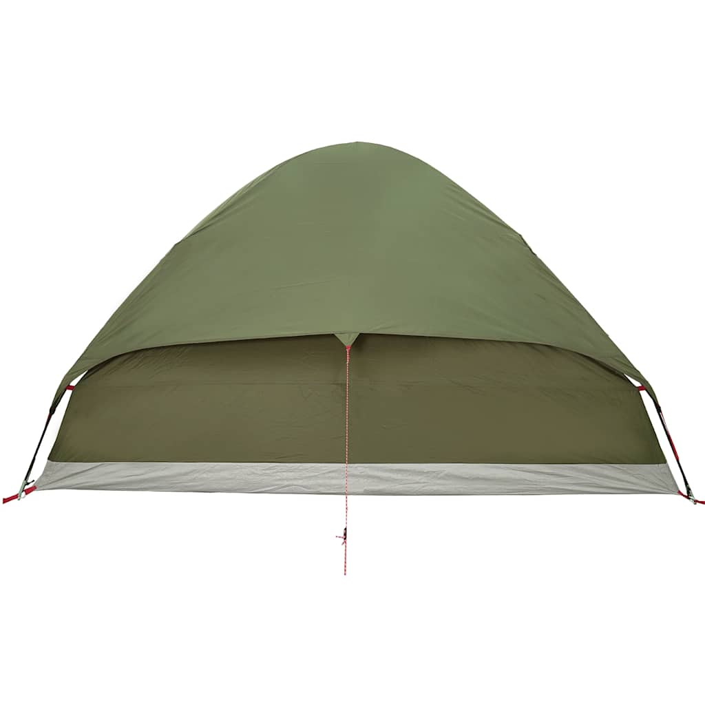 Family Tent Dome 6-Person Olive Green Waterproof