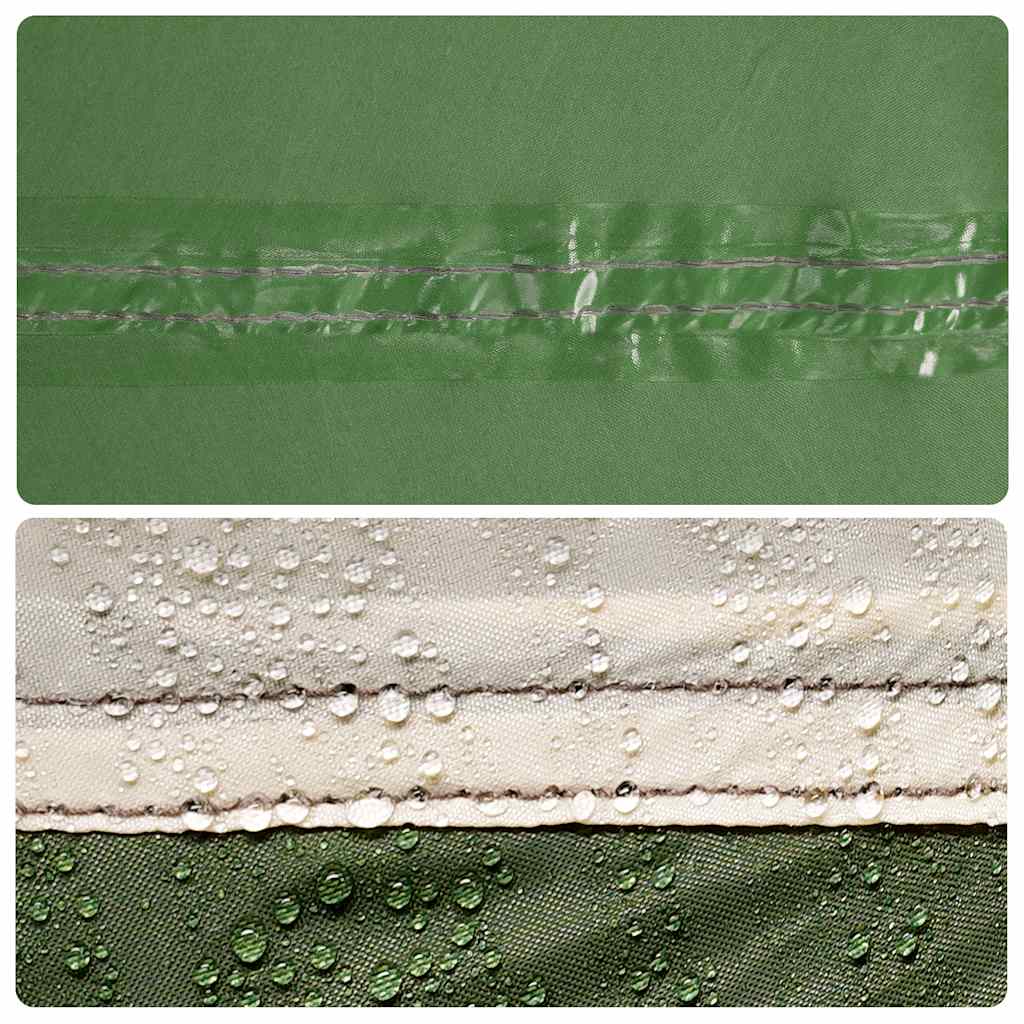 Camping Windbreak Green 344x120 cm Waterproof