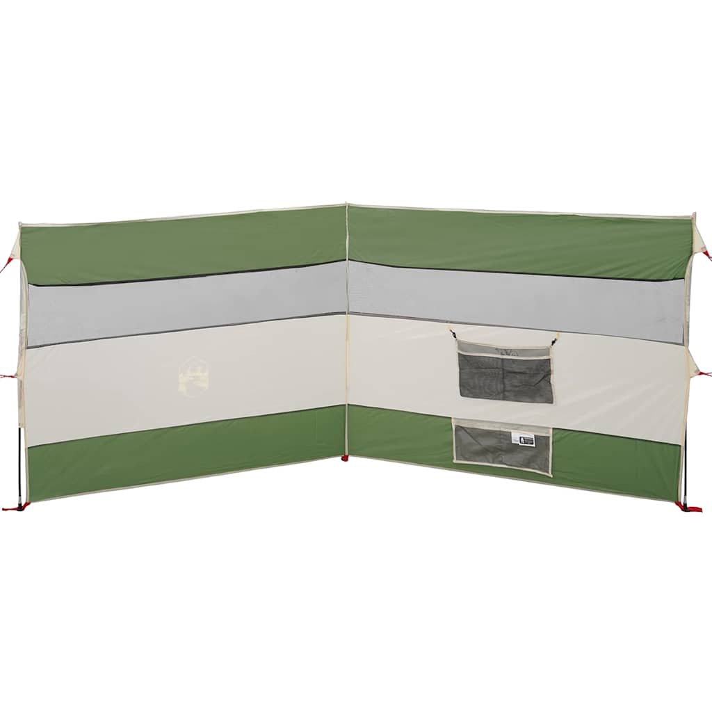 Camping Windbreak Green 340x130 cm Waterproof