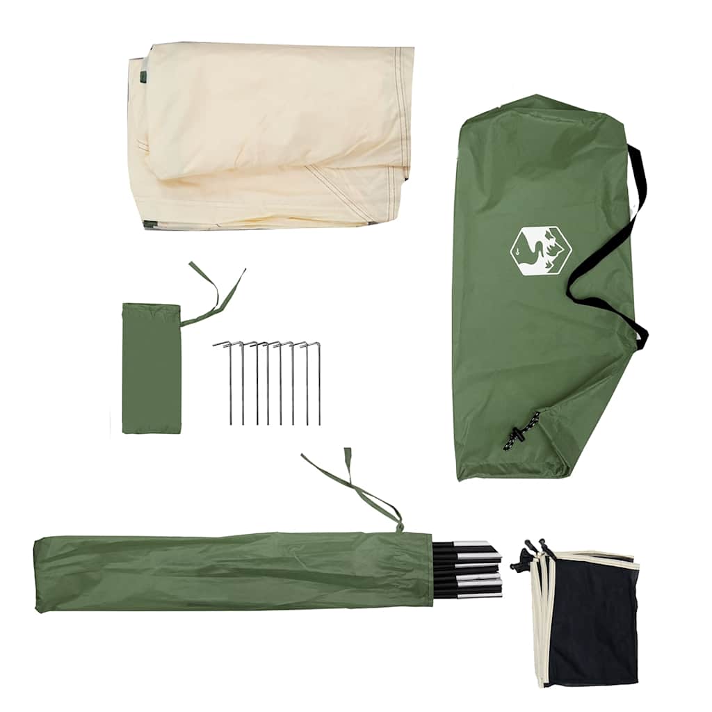 Camping Windbreak Green 508x130 cm Waterproof