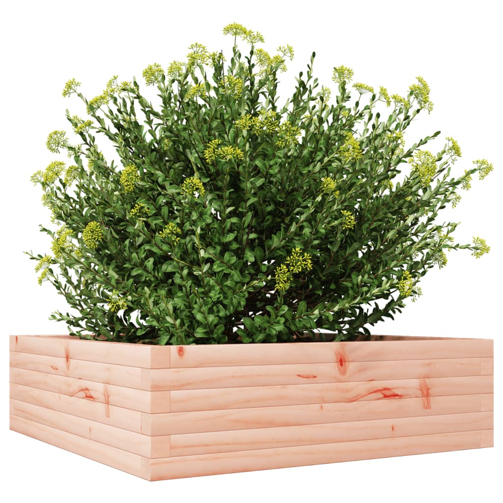 vidaXL Garden Planter 80x80x23 cm Solid Wood Douglas