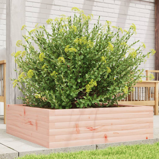 vidaXL Garden Planter 80x80x23 cm Solid Wood Douglas