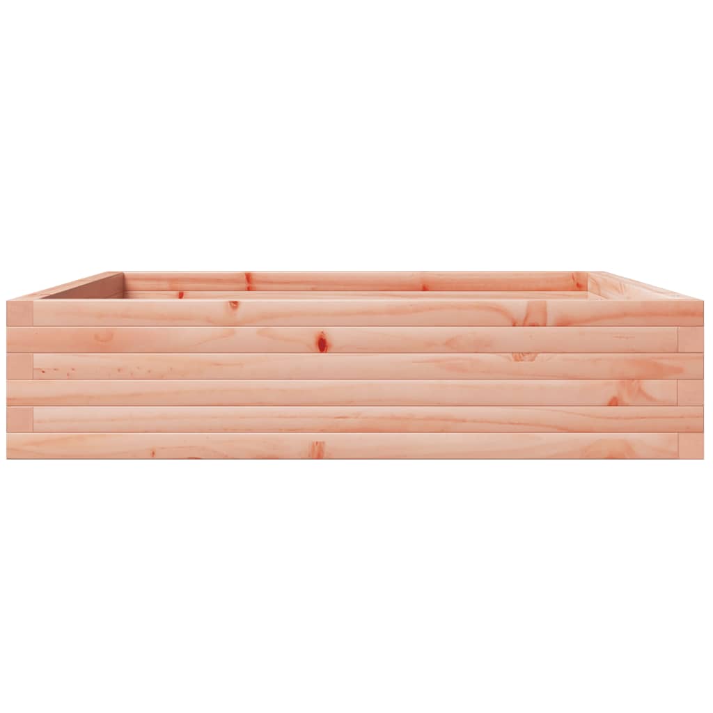 vidaXL Garden Planter 100x100x23 cm Solid Wood Douglas