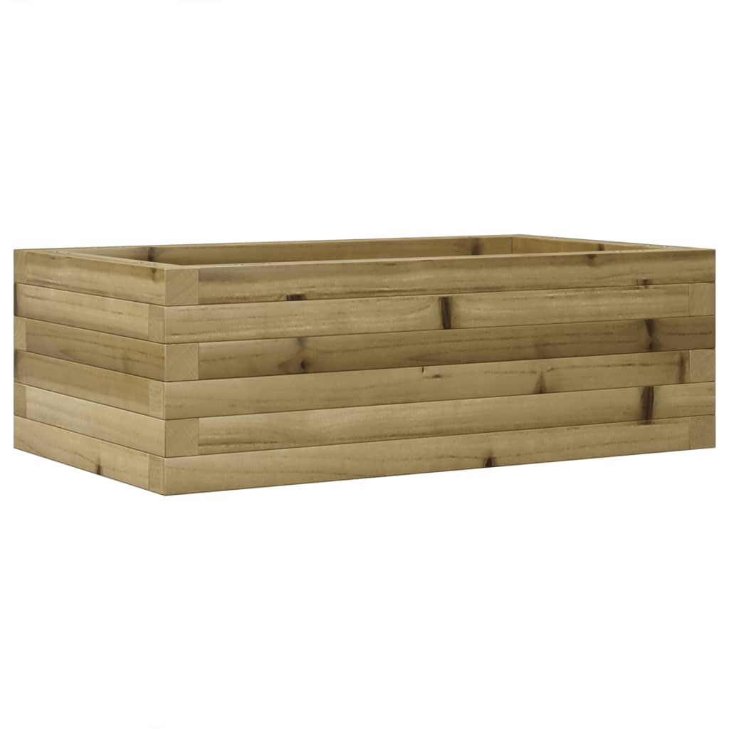 vidaXL Garden Planter 70x40x23 cm Impregnated Wood Pine