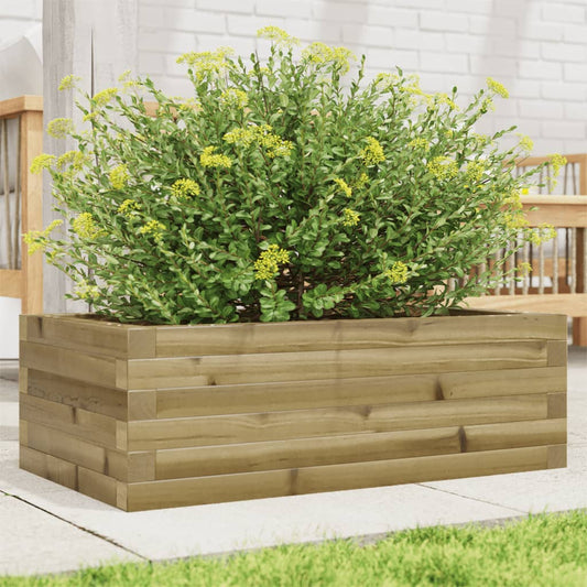 vidaXL Garden Planter 70x40x23 cm Impregnated Wood Pine