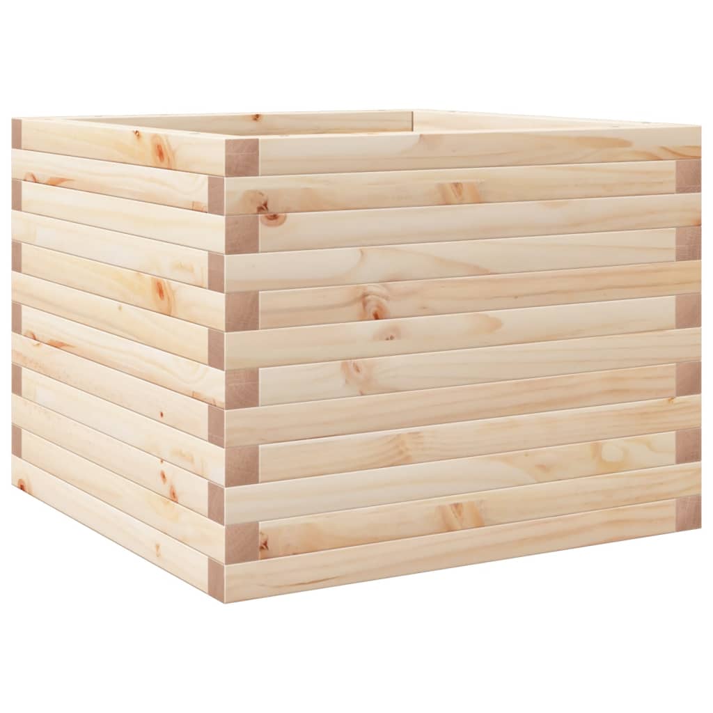 vidaXL Garden Planter 60x60x45.5 cm Solid Wood Pine