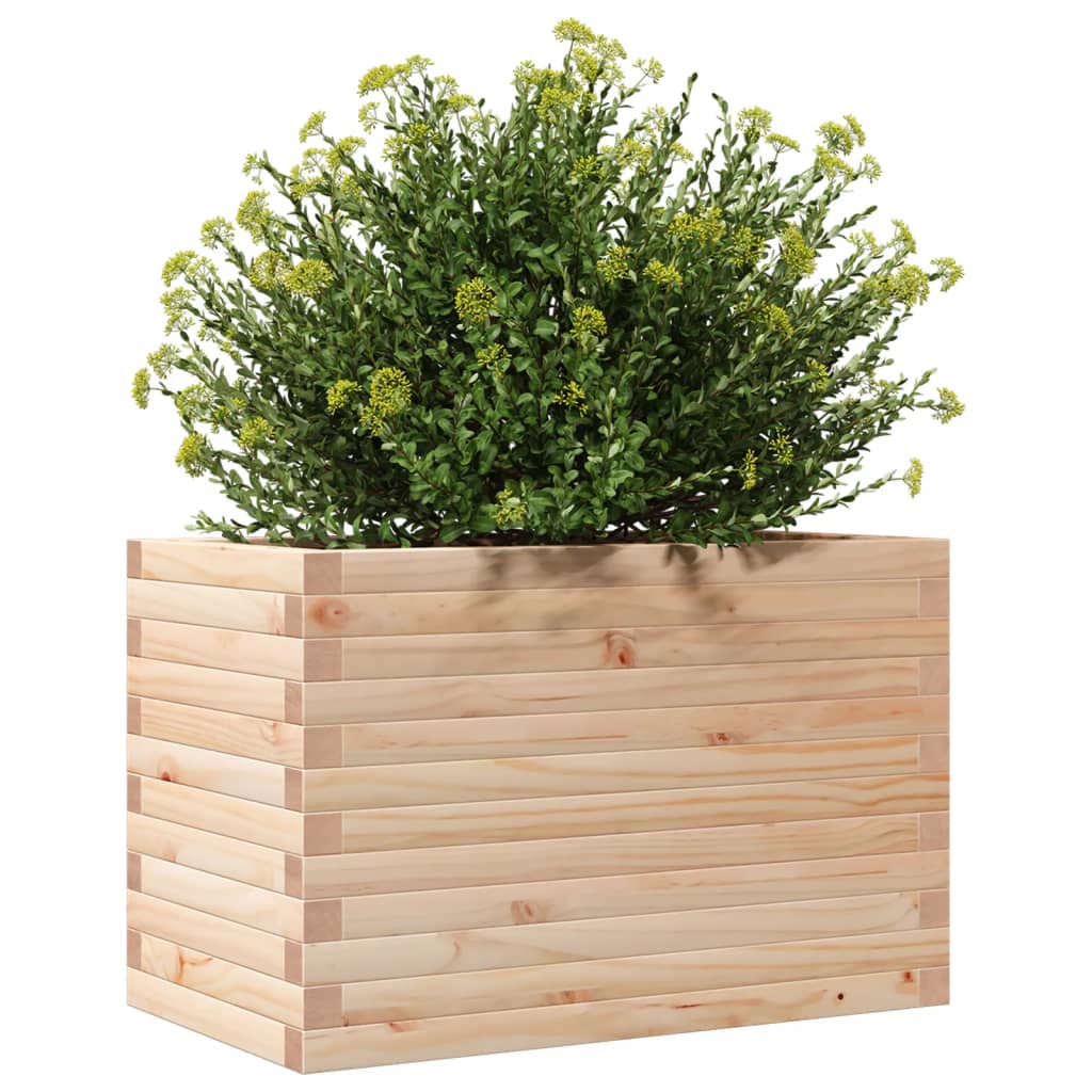 vidaXL Garden Planter 70x40x45.5 cm Solid Wood Pine