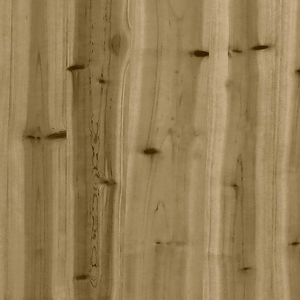 vidaXL Garden Planter 70x40x45.5 cm Impregnated Wood Pine