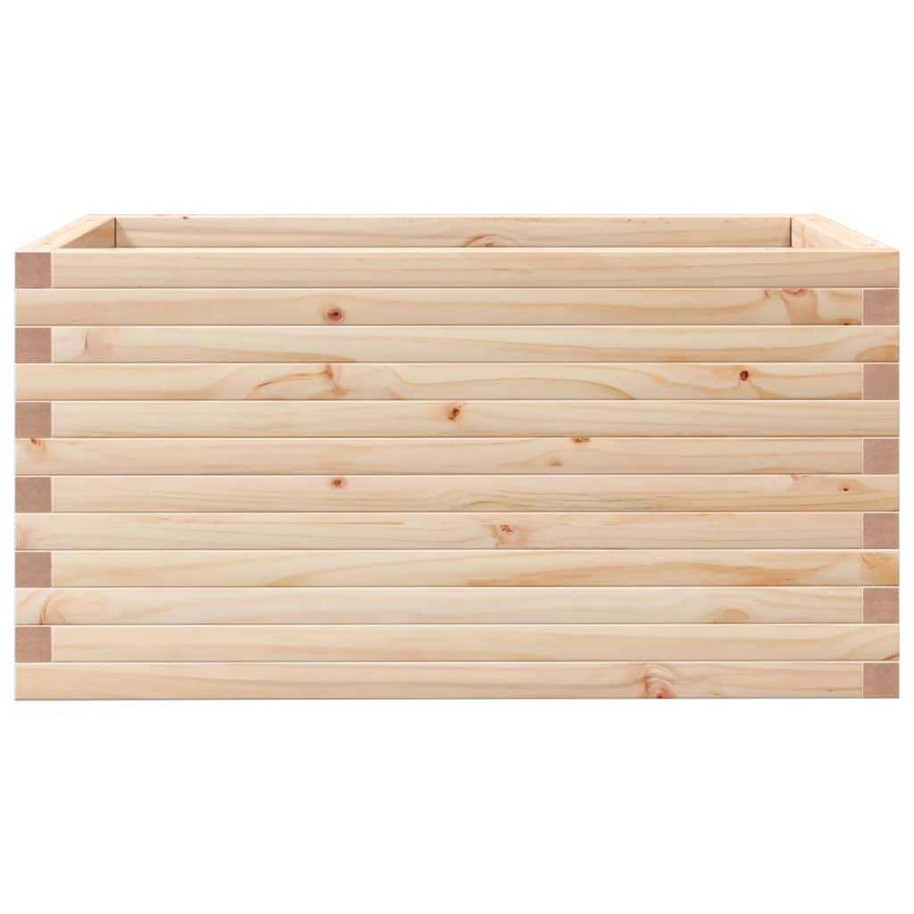 vidaXL Garden Planter 90x60x45.5 cm Solid Wood Pine