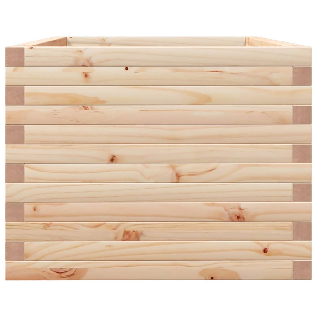 vidaXL Garden Planter 90x60x45.5 cm Solid Wood Pine