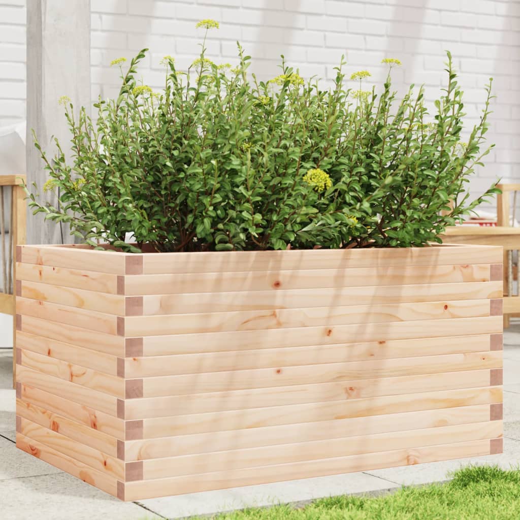 vidaXL Garden Planter 90x60x45.5 cm Solid Wood Pine