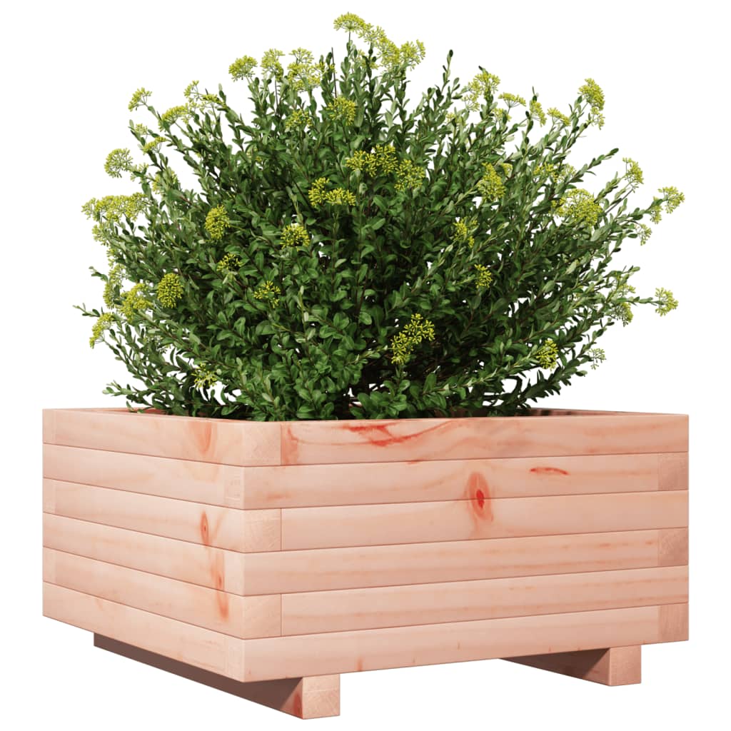 vidaXL Garden Planter 50x50x26.5 cm Solid Wood Douglas