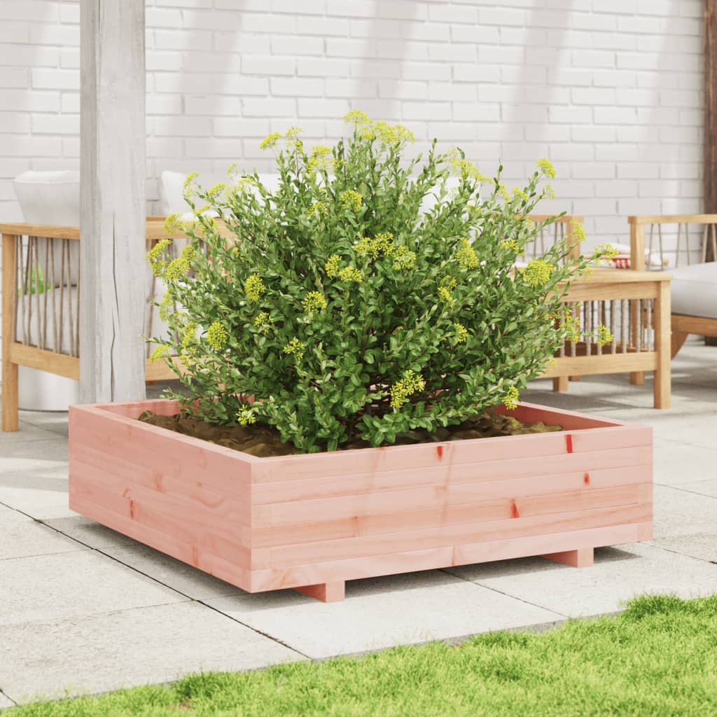 vidaXL Garden Planter 90x90x26.5 cm Solid Wood Douglas