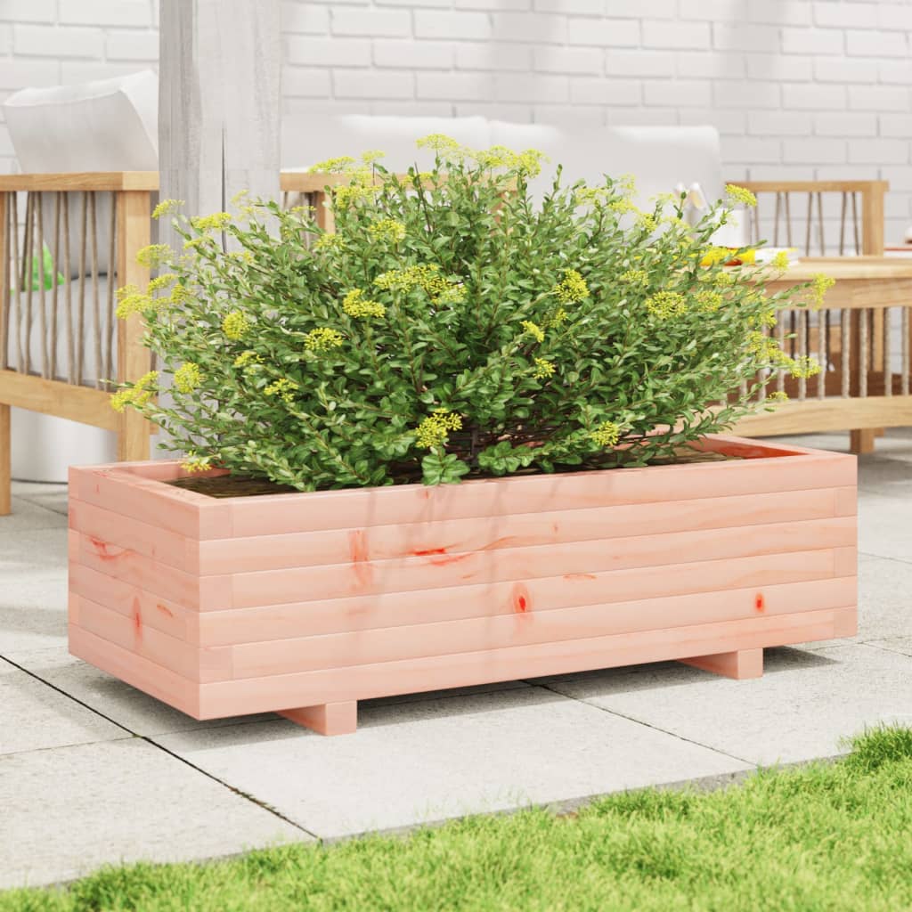 vidaXL Garden Planter 90x40x26.5 cm Solid Wood Douglas