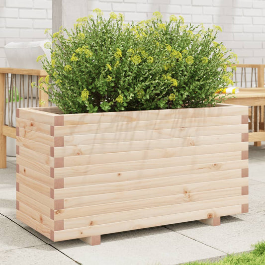 vidaXL Garden Planter 90x40x49.5 cm Solid Wood Pine