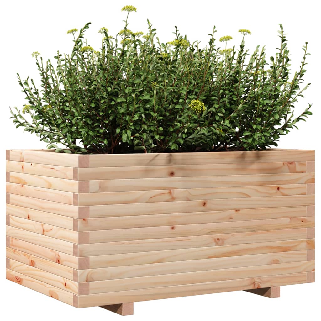 vidaXL Garden Planter 90x60x49.5 cm Solid Wood Pine