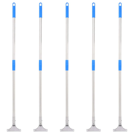 vidaXL Floor Squeegee Handles 5 pcs 119.5 cm Steel and Plastic