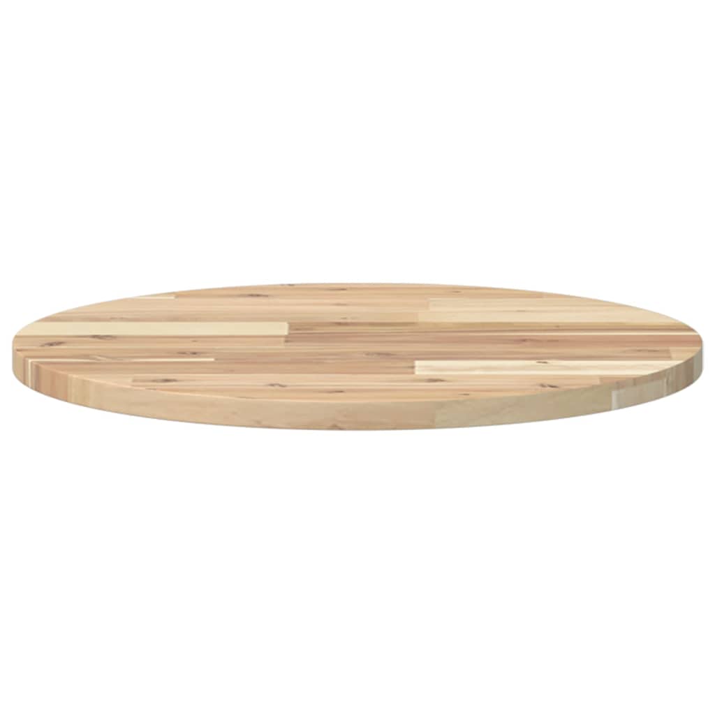 vidaXL Table Top Round Ø50x2 cm Solid Wood Acacia