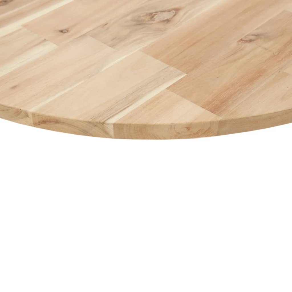 vidaXL Table Top Round Ø50x2 cm Solid Wood Acacia