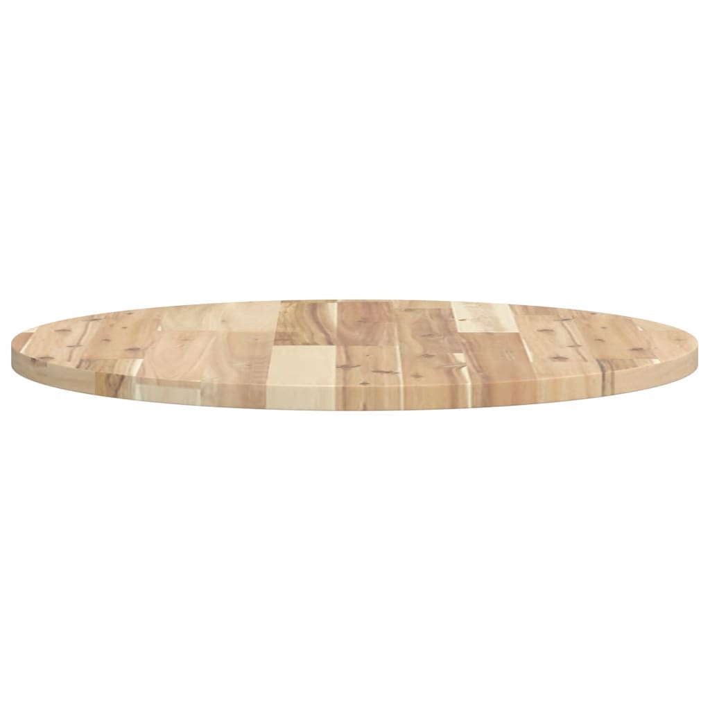 vidaXL Table Top Round Ø60x2 cm Solid Wood Acacia