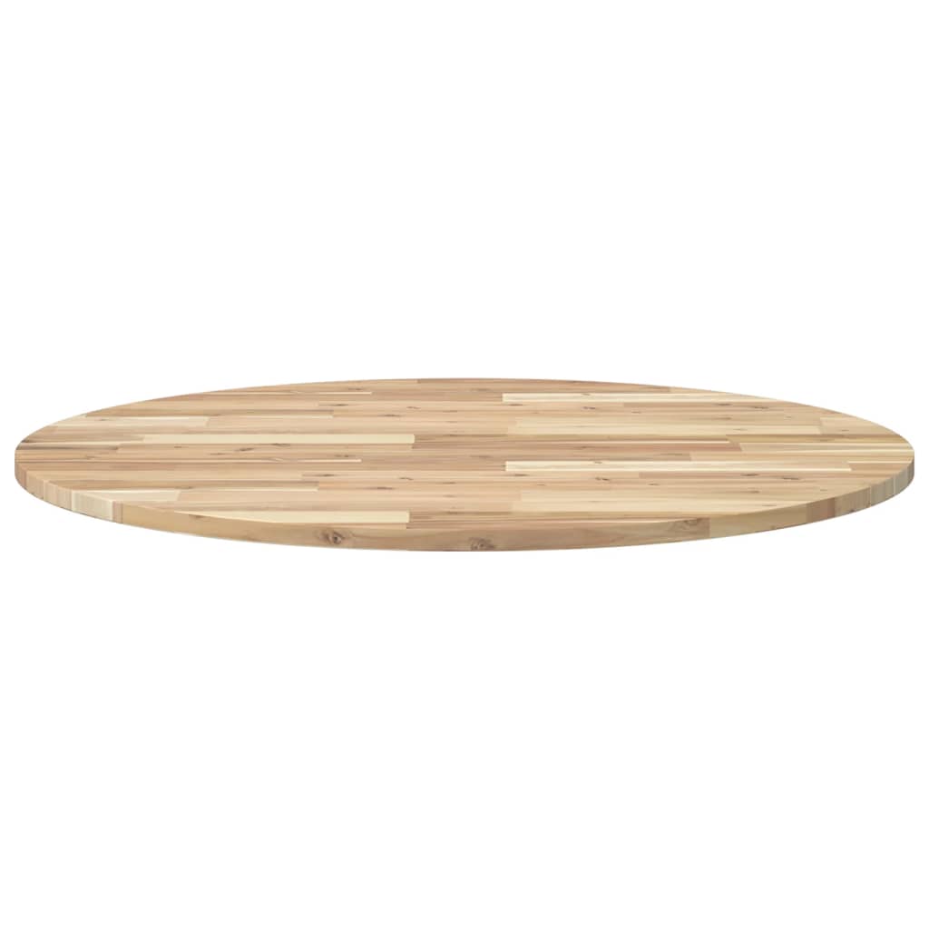 vidaXL Table Top Round Ø90x2 cm Solid Wood Acacia