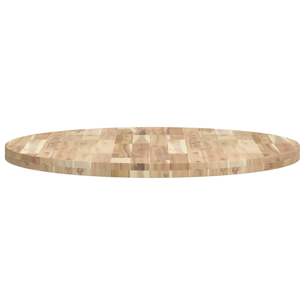 vidaXL Table Top Round Ø90x4 cm Solid Wood Acacia