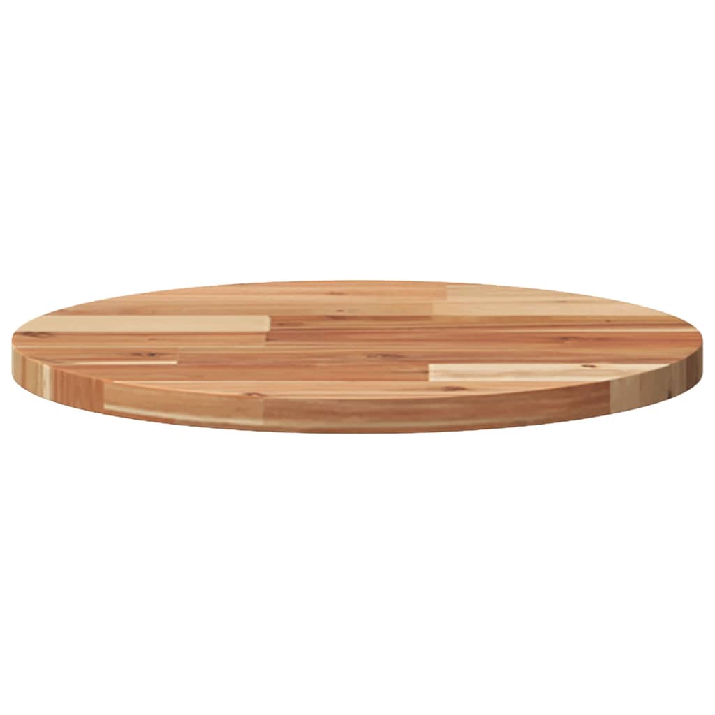 vidaXL Table Top Round Ø40x2 cm Solid Wood Acacia