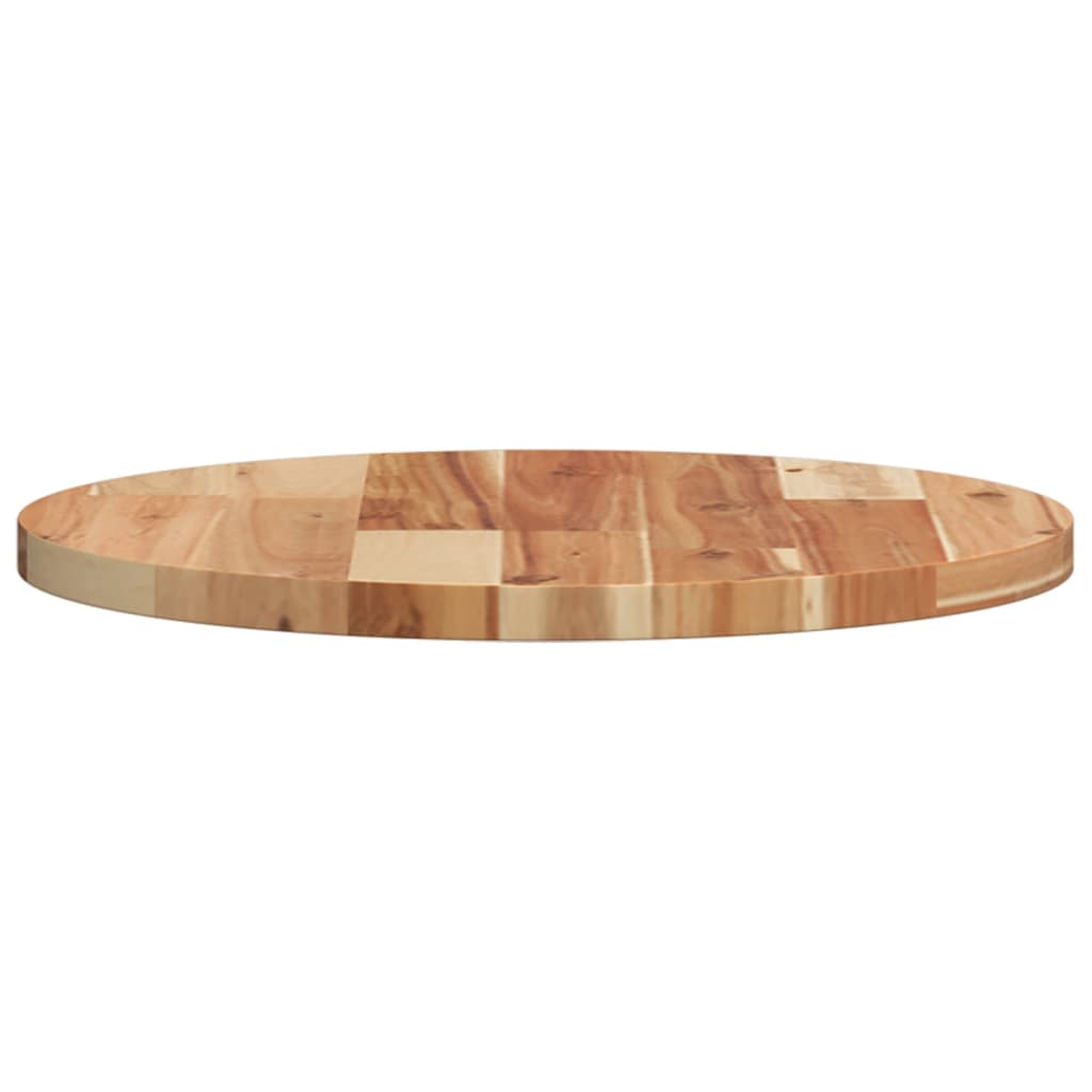 vidaXL Table Top Round Ø40x2 cm Solid Wood Acacia