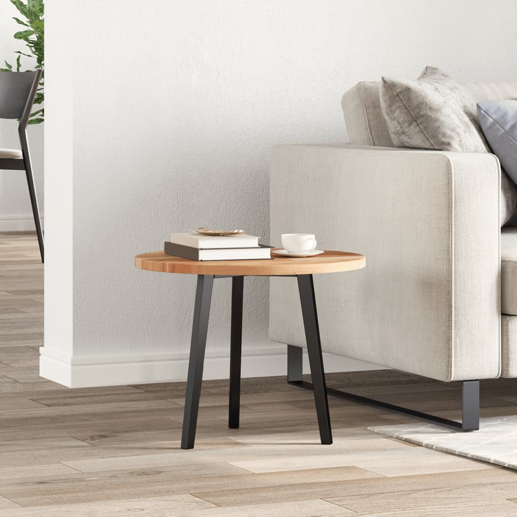 Table Top Round Ø50x2 cm Solid Wood Acacia