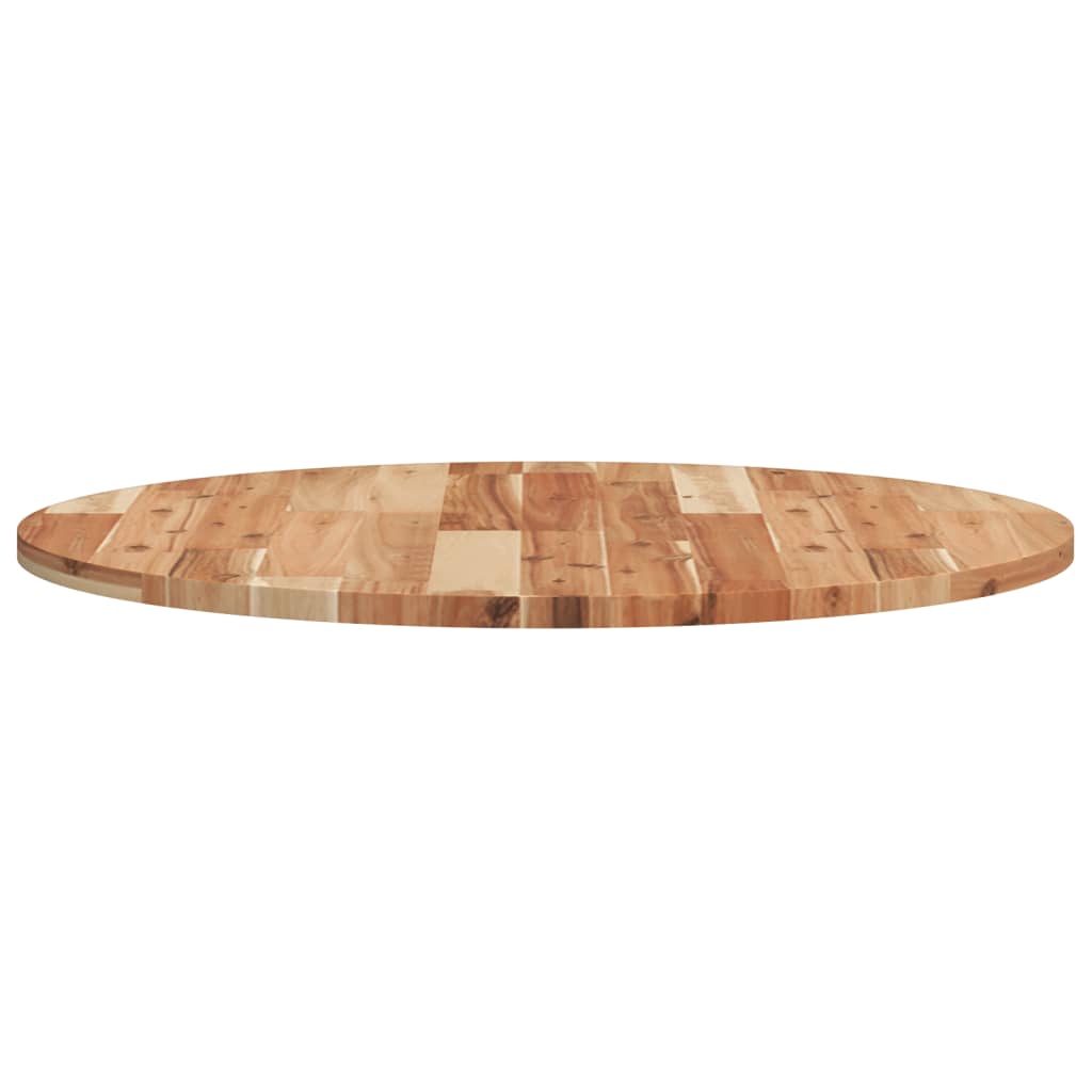 vidaXL Table Top Round Ø70x2 cm Solid Wood Acacia