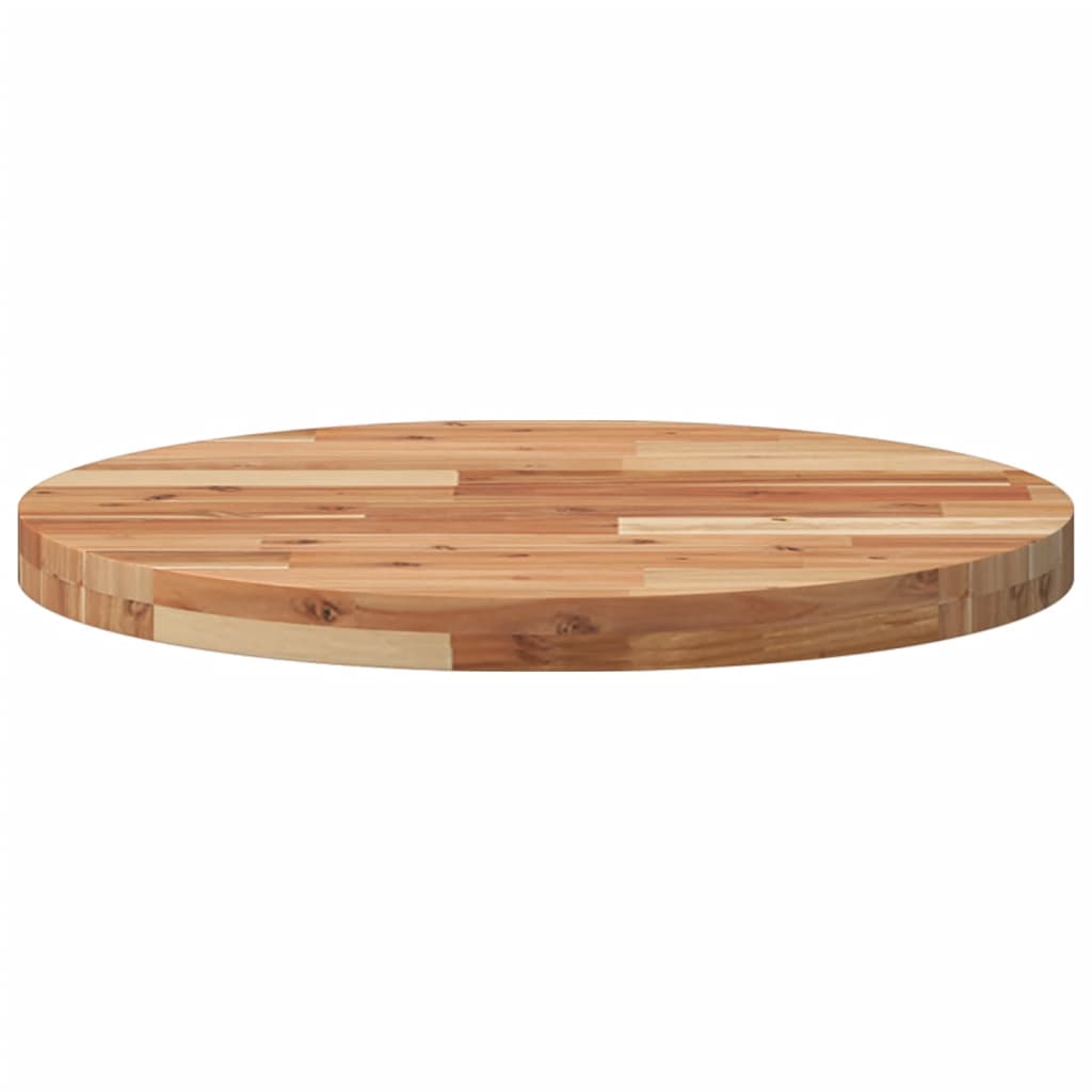 vidaXL Table Top Round Ø60x4 cm Solid Wood Acacia