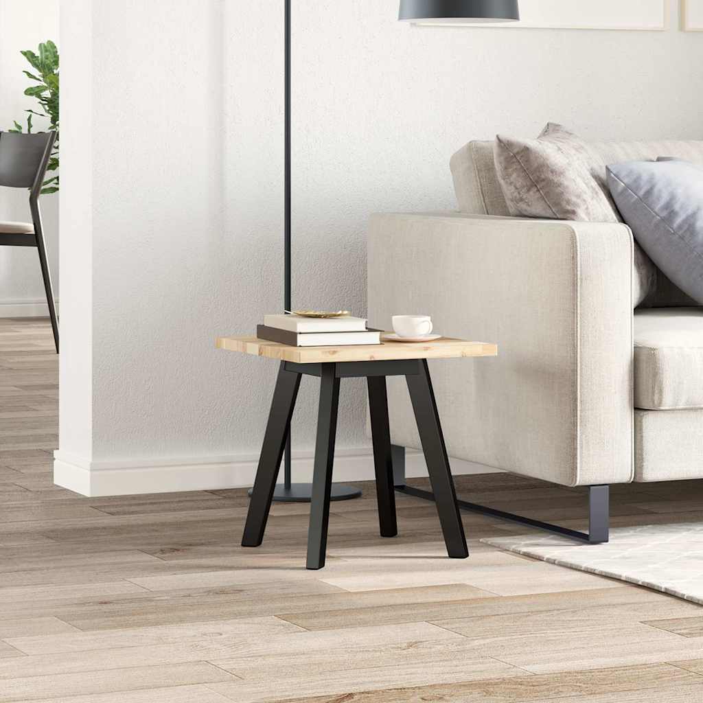 Table Top Square 40x40x2 cm Solid Wood Acacia
