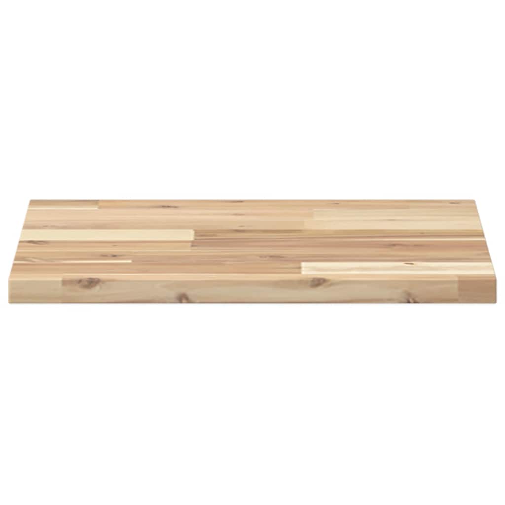 Table Top Square 40x40x2 cm Solid Wood Acacia