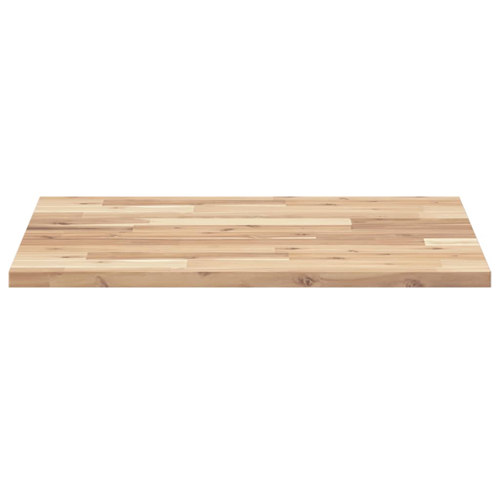 Table Top Square 60x60x2 cm Solid Wood Acacia