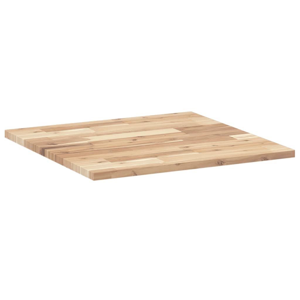 Table Top Square 60x60x2 cm Solid Wood Acacia