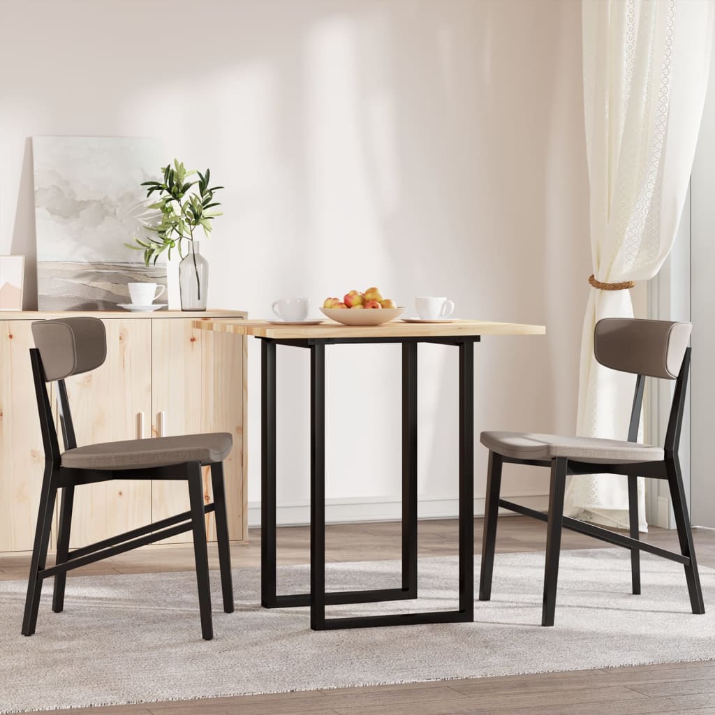Table Top Square 70x70x2 cm Solid Wood Acacia