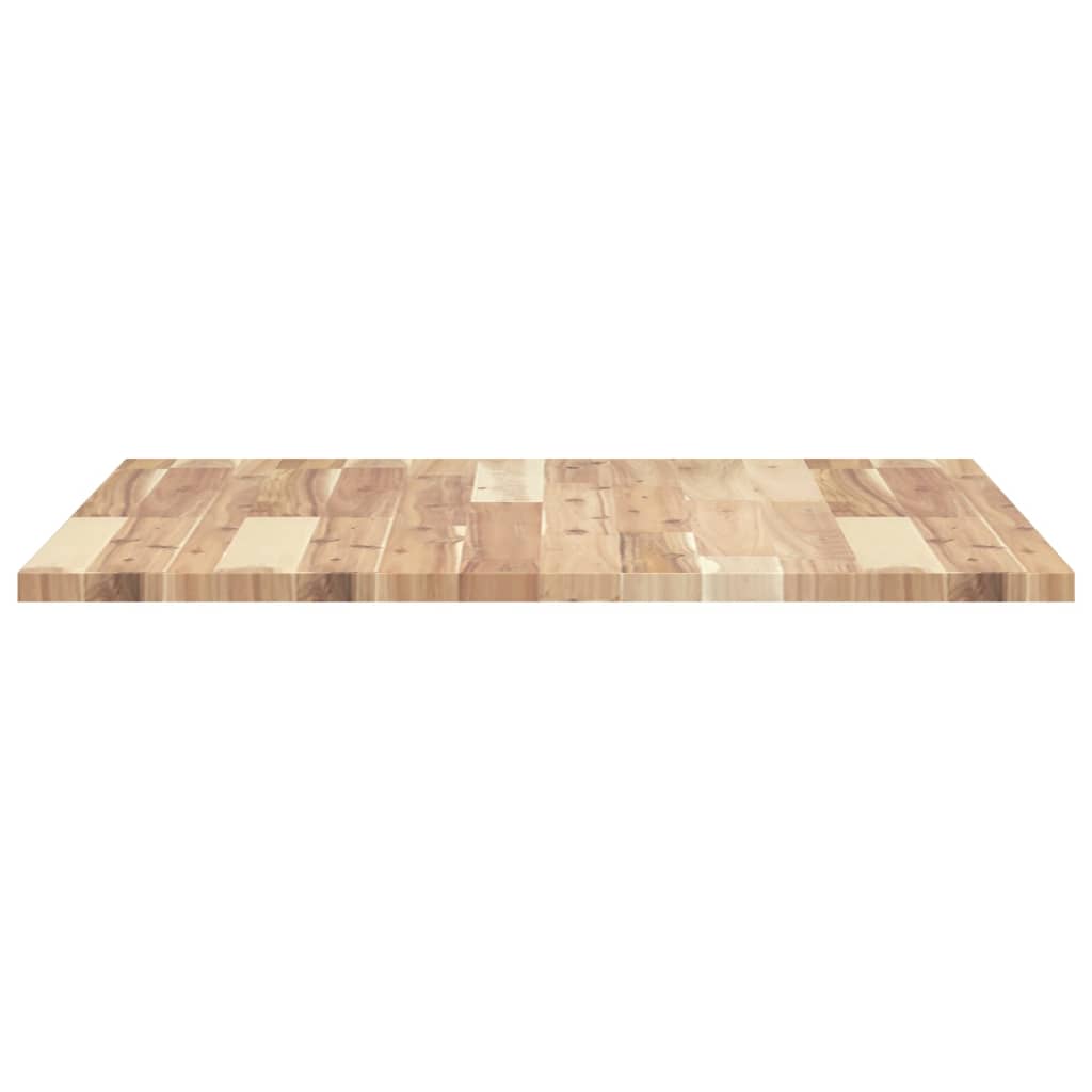 Table Top Square 70x70x2 cm Solid Wood Acacia