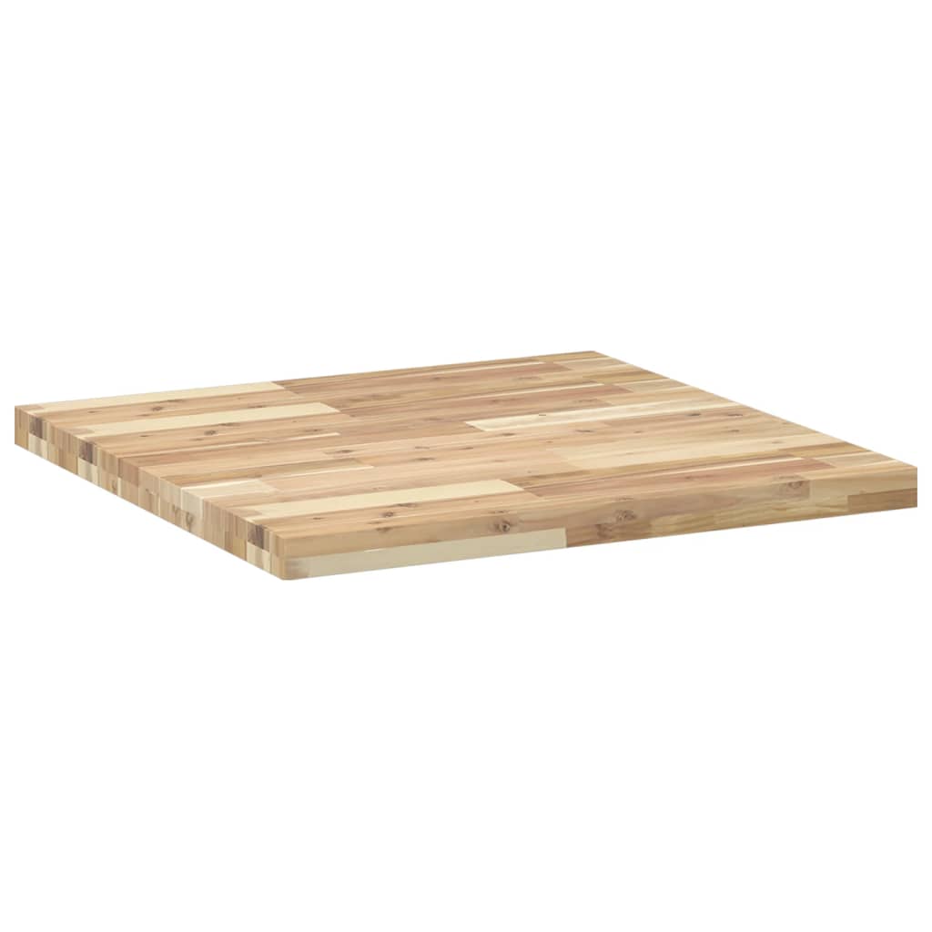 vidaXL Table Top Square 70x70x4 cm Solid Wood Acacia