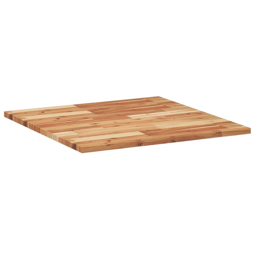 vidaXL Table Top Square 70x70x2 cm Solid Wood Acacia