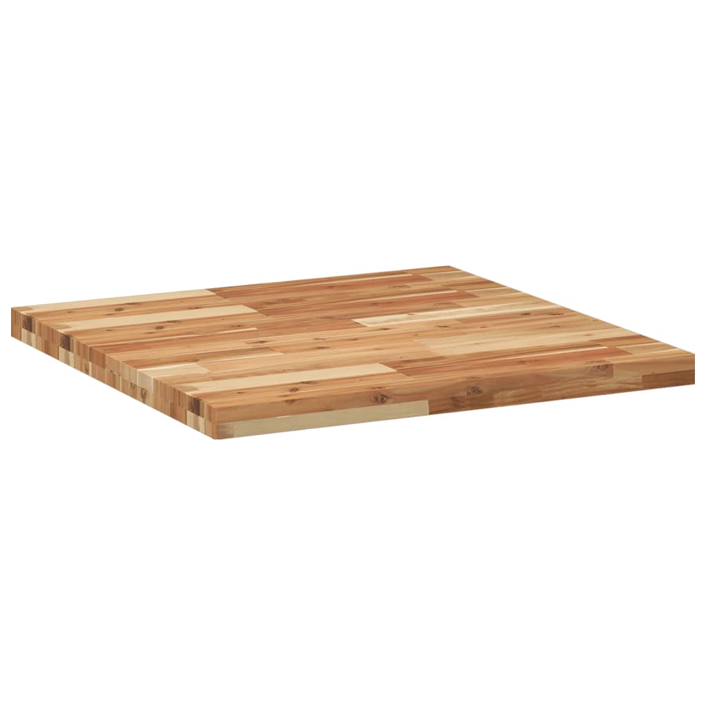 vidaXL Table Top Square 70x70x4 cm Solid Wood Acacia