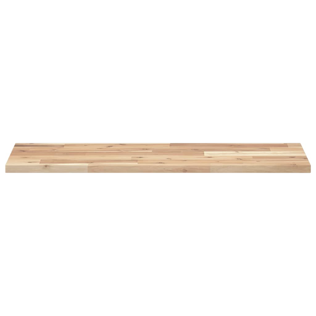 Table Top 80x30x2 cm Rectangular Solid Wood Acacia