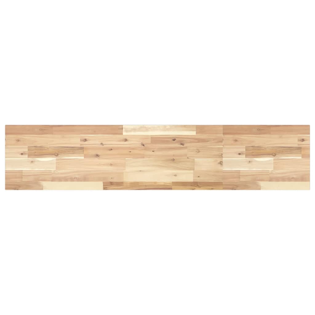 vidaXL Table Top 120x30x2 cm Rectangular Solid Wood Acacia