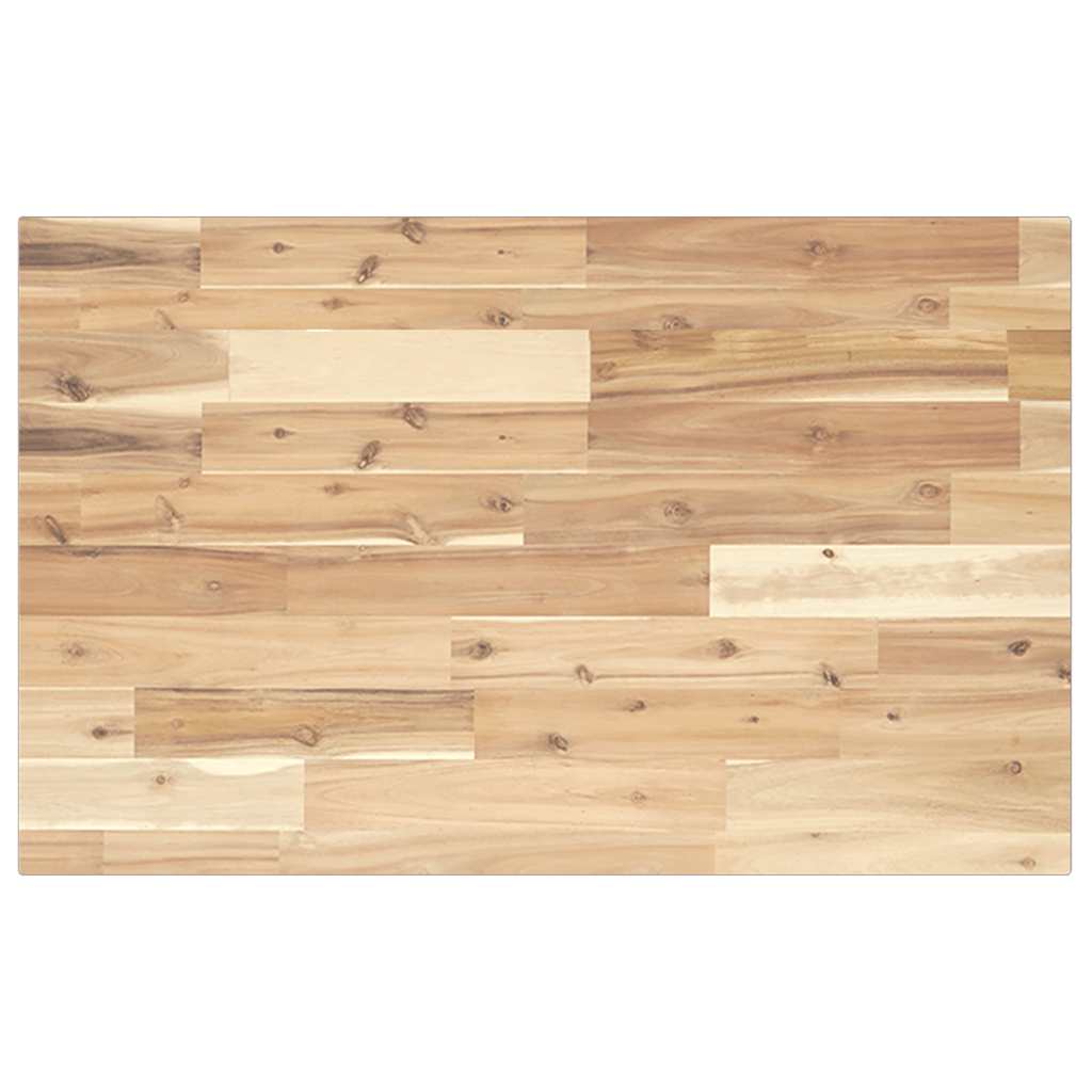 Table Top Rectangular 60x50x2 cm Solid Wood Acacia