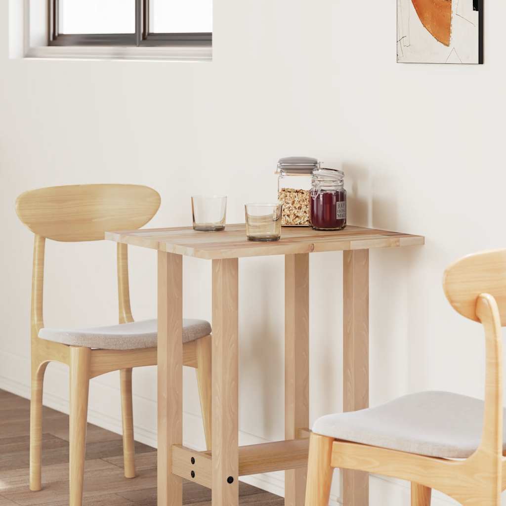 Table Top Rectangular 60x50x2 cm Solid Wood Acacia