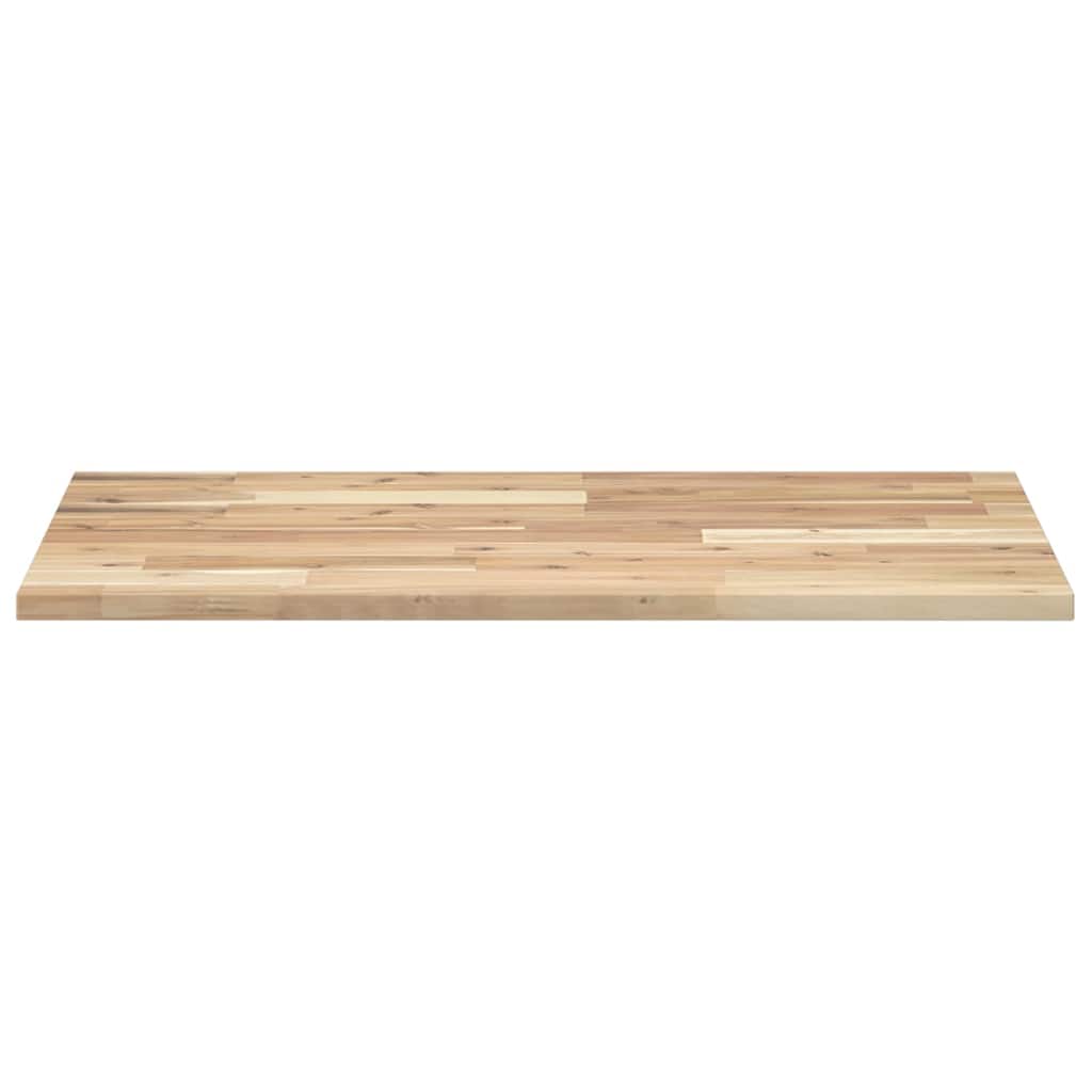 Table Top Rectangular 60x50x2 cm Solid Wood Acacia
