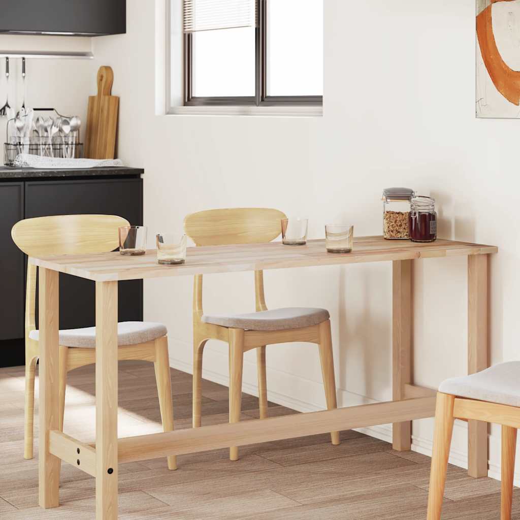 Table Top Rectangular 120x50x2 cm Solid Wood Acacia