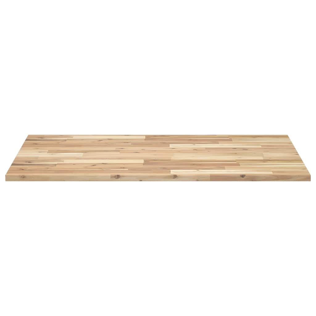 Table Top Rectangular 80x70x2 cm Solid Wood Acacia