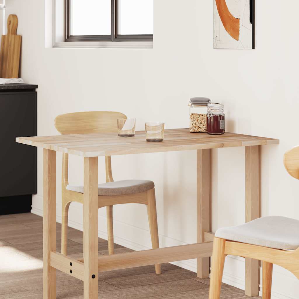 Table Top Rectangular 100x70x2 cm Solid Wood Acacia